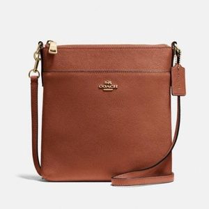 Coach Leather Messenger Crossbody